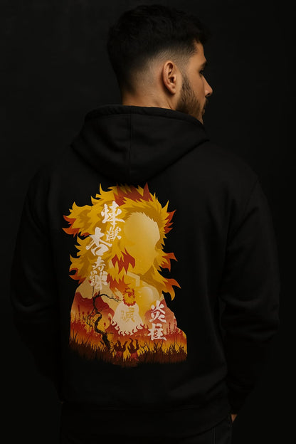 Kyōjurō Rengoku /demon slayer / Zipper Hoodies